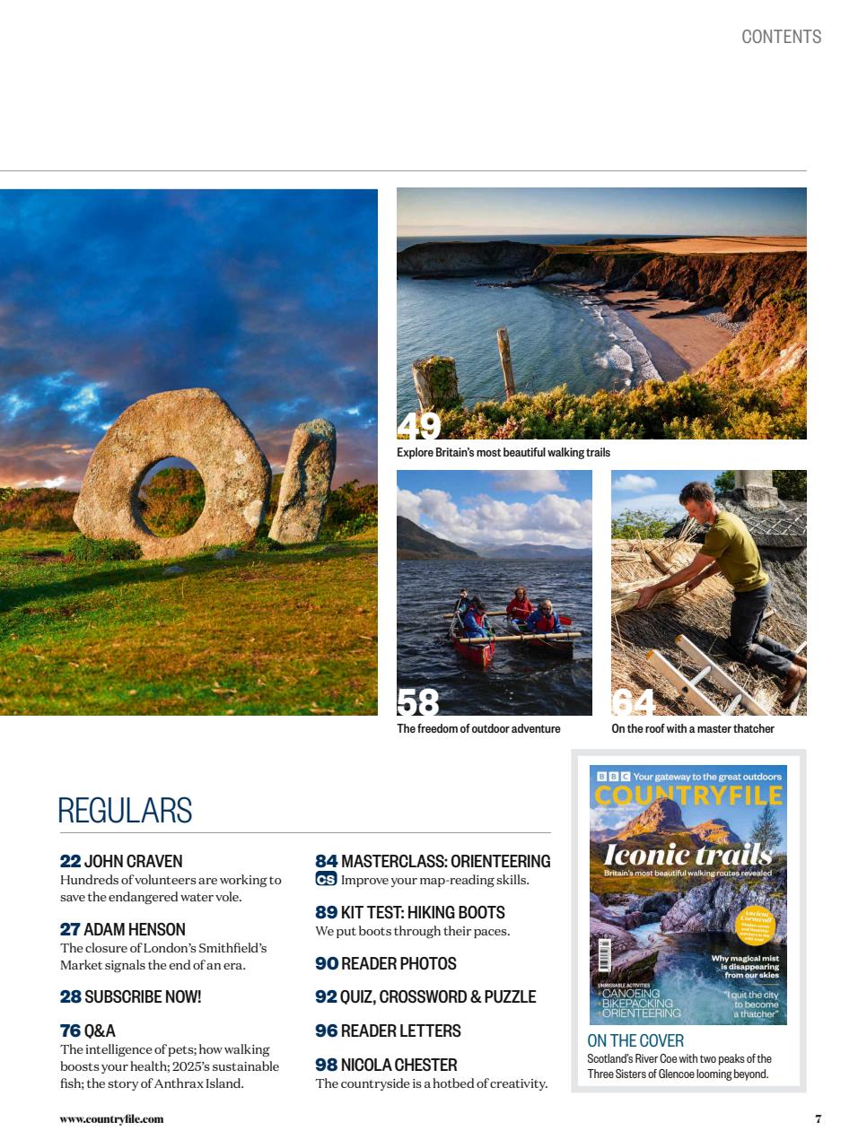 BBC Countryfile Magazine Preview Pages