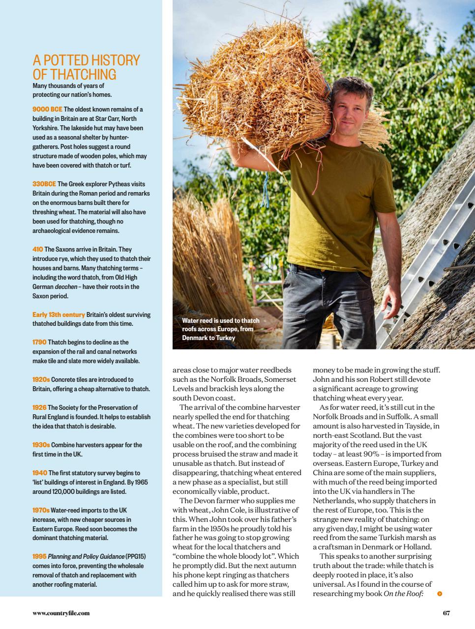 BBC Countryfile Magazine Preview Pages