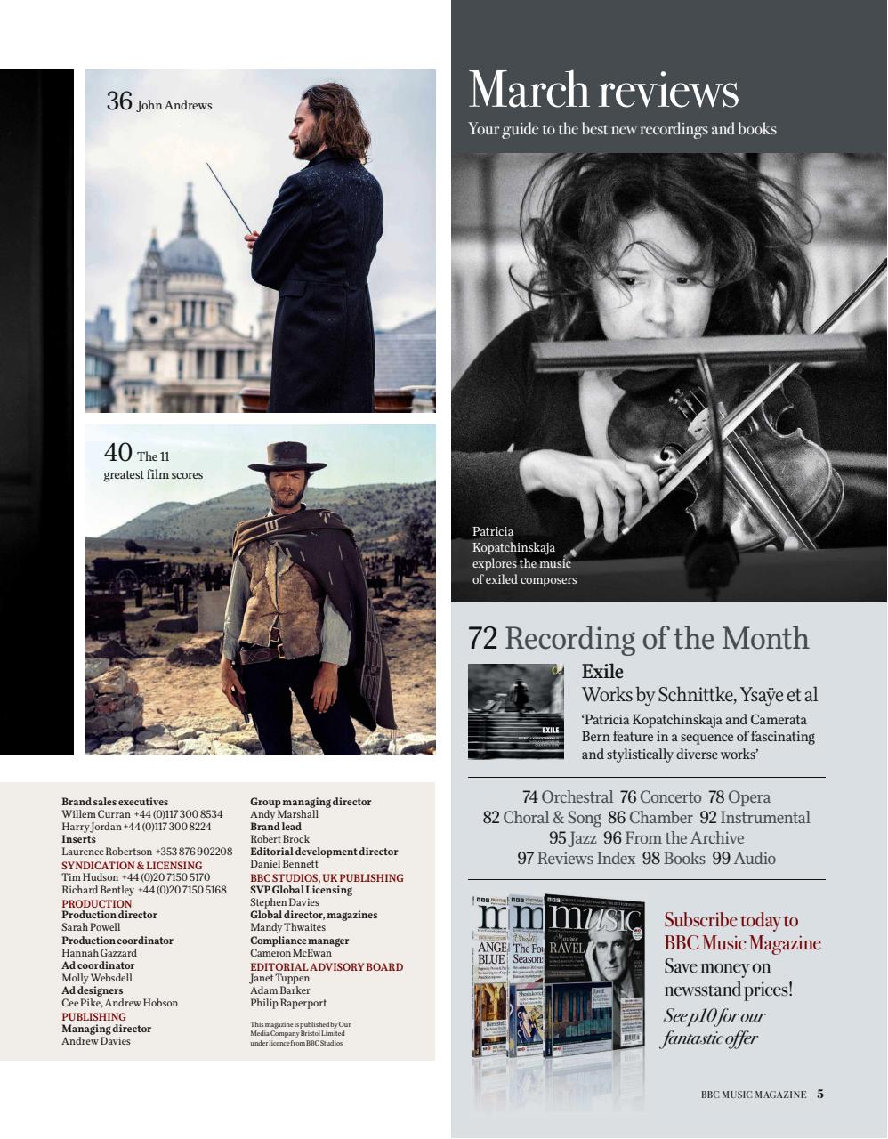 BBC Music Magazine Preview Pages