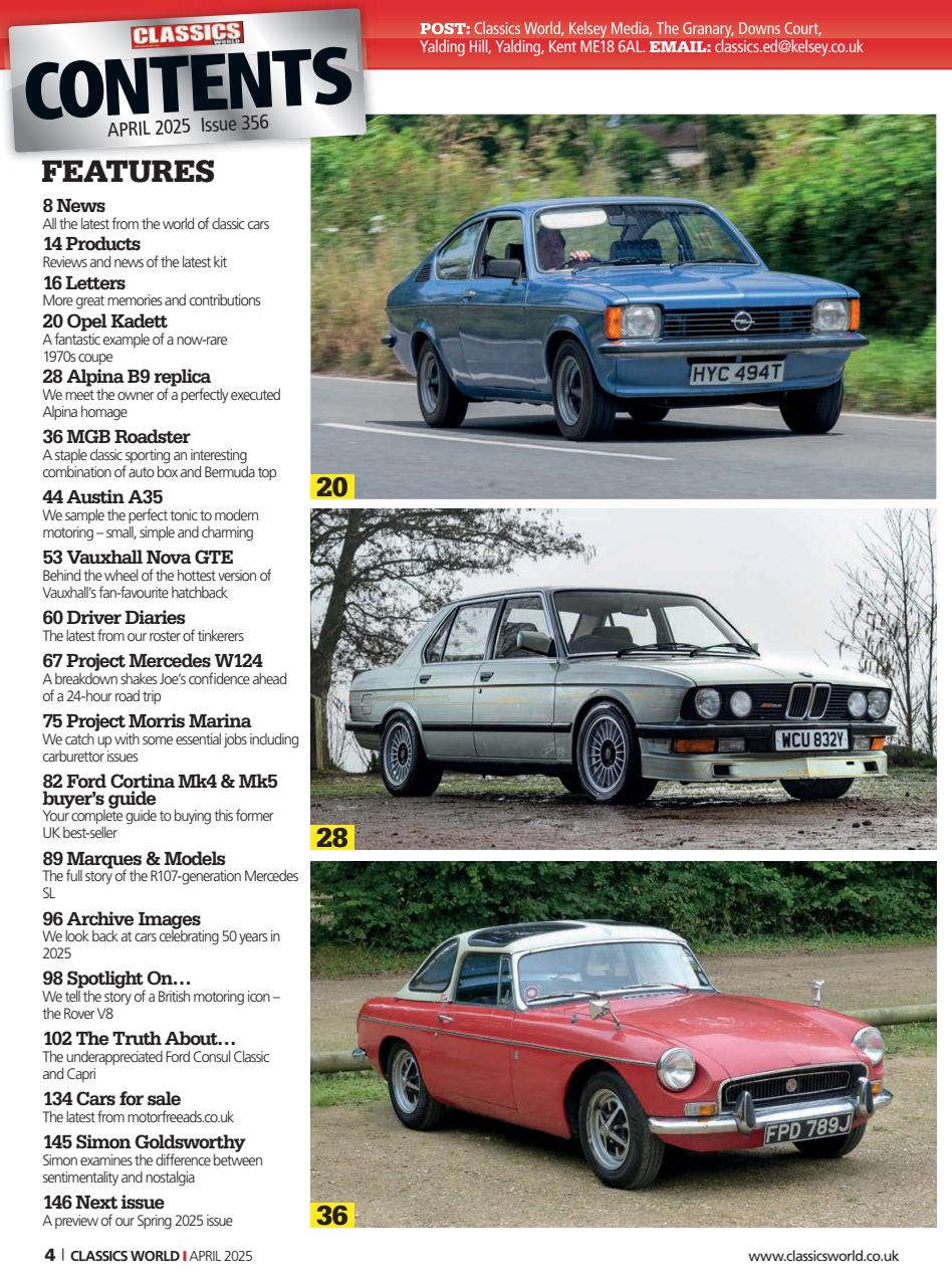 Classics World Preview Pages