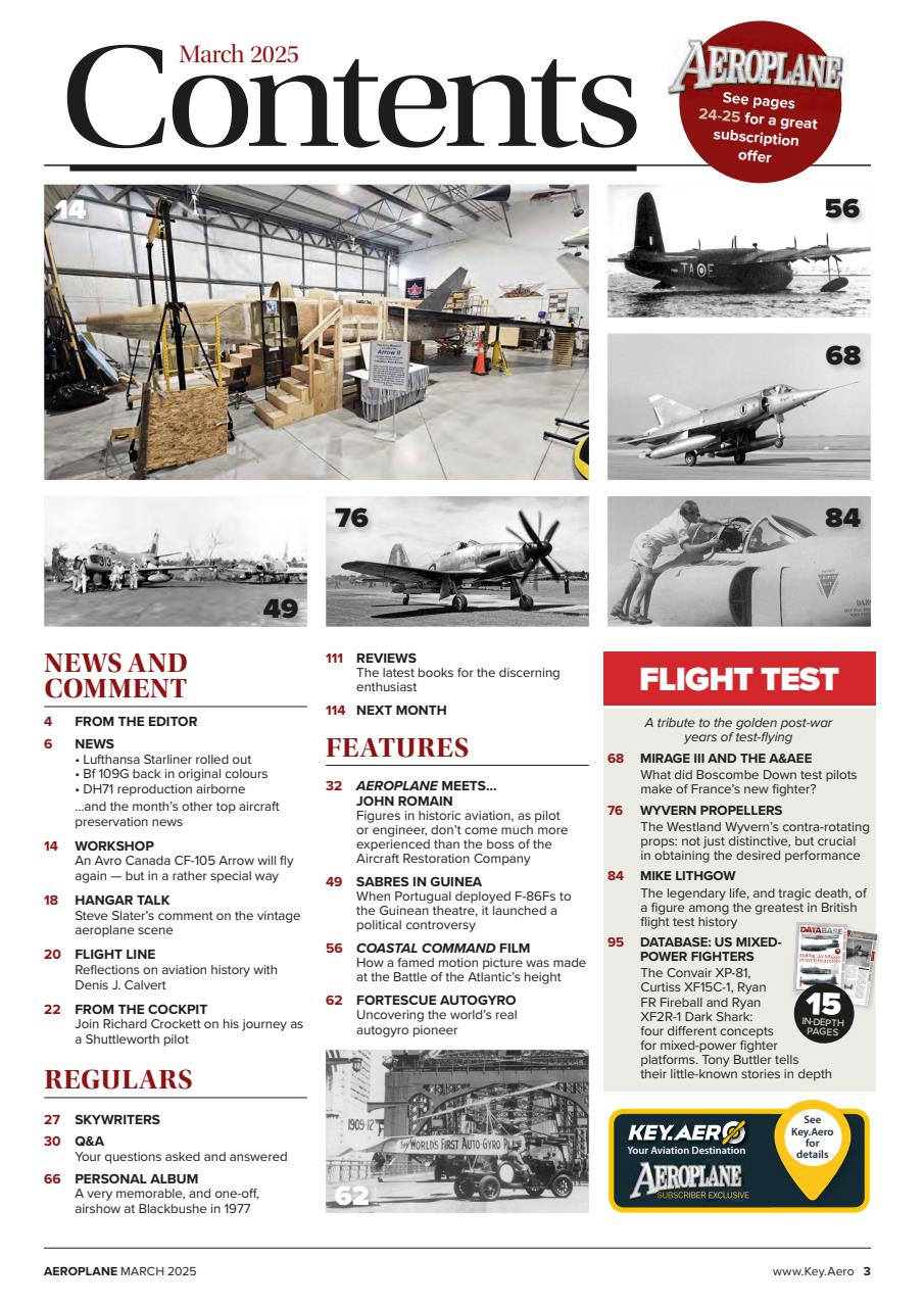 Aeroplane Preview Pages