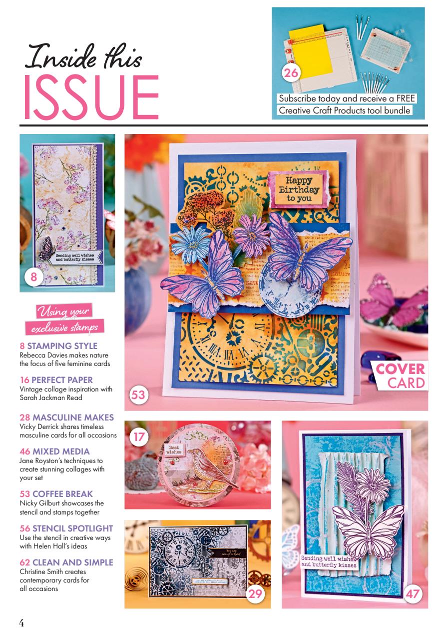 Creative Stamping Preview Pages