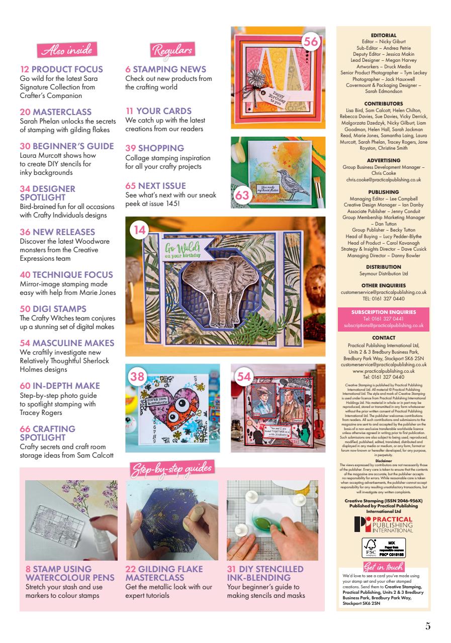 Creative Stamping Preview Pages