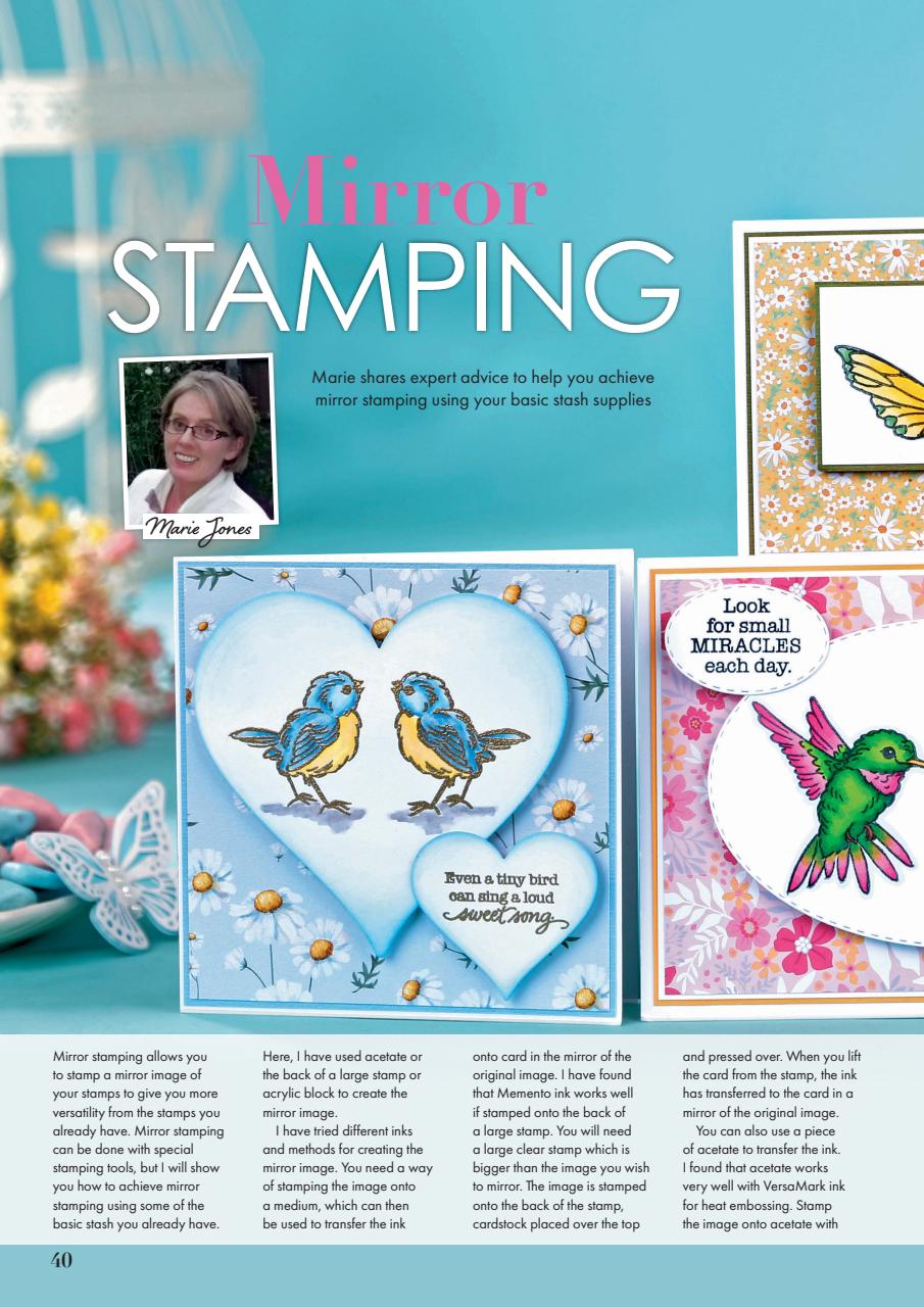 Creative Stamping Preview Pages