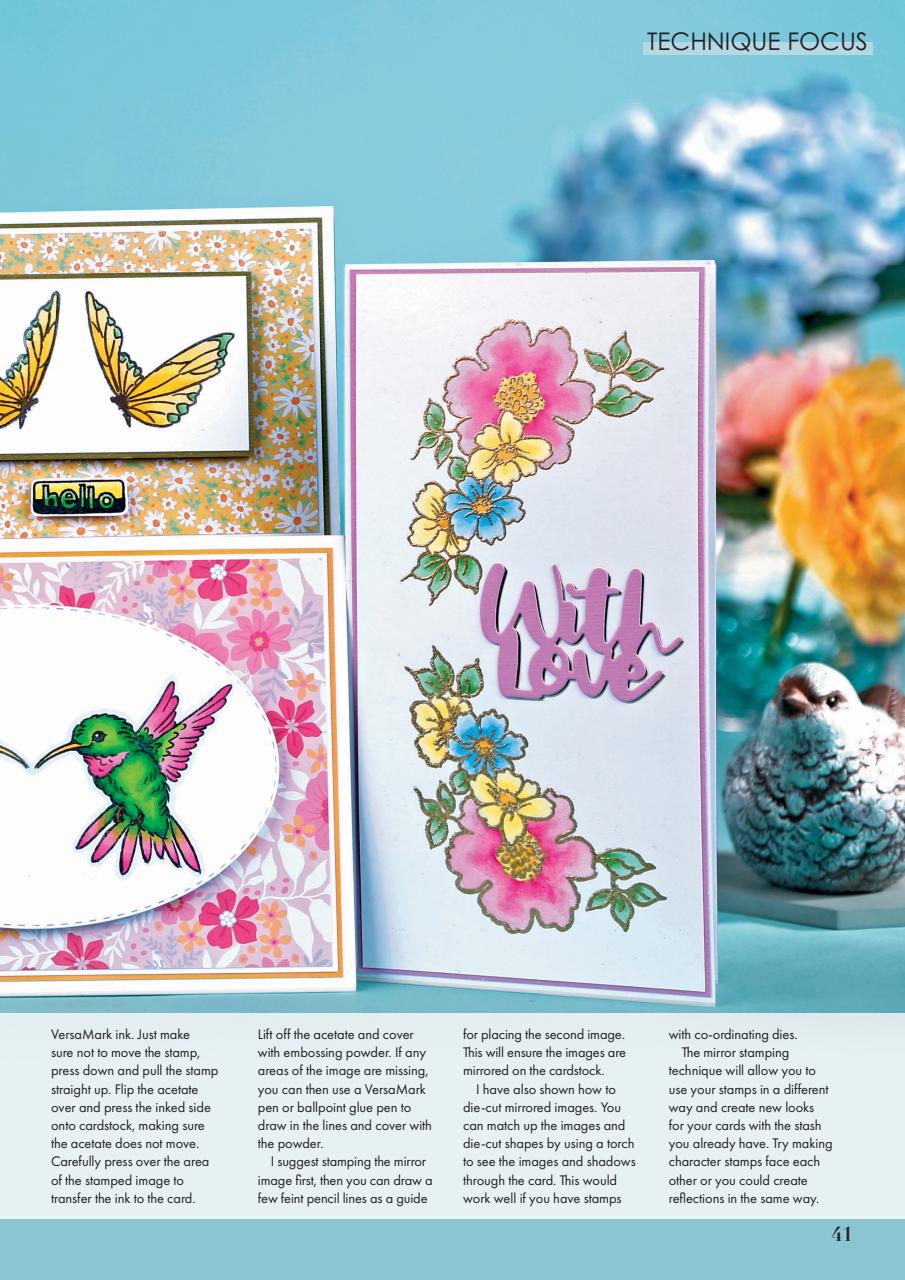 Creative Stamping Preview Pages
