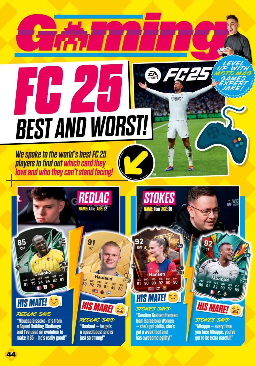 Match of the Day Preview Pages