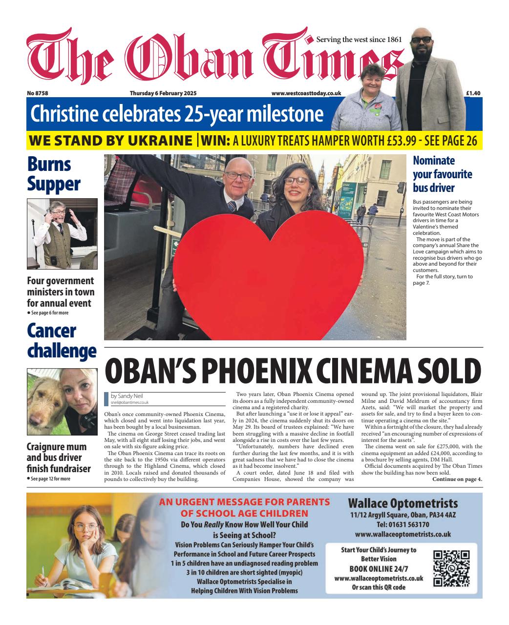 The Oban Times & Lochaber Times Preview Pages