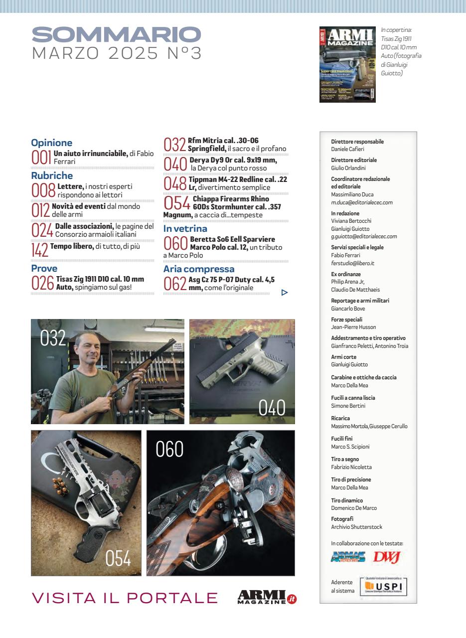 ARMI MAGAZINE Preview Pages