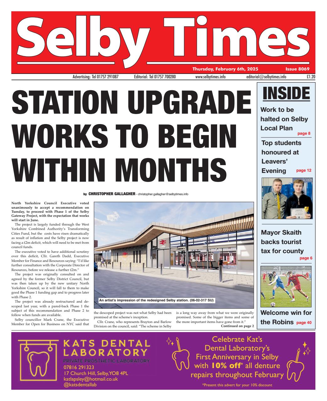 Selby Times Preview Pages
