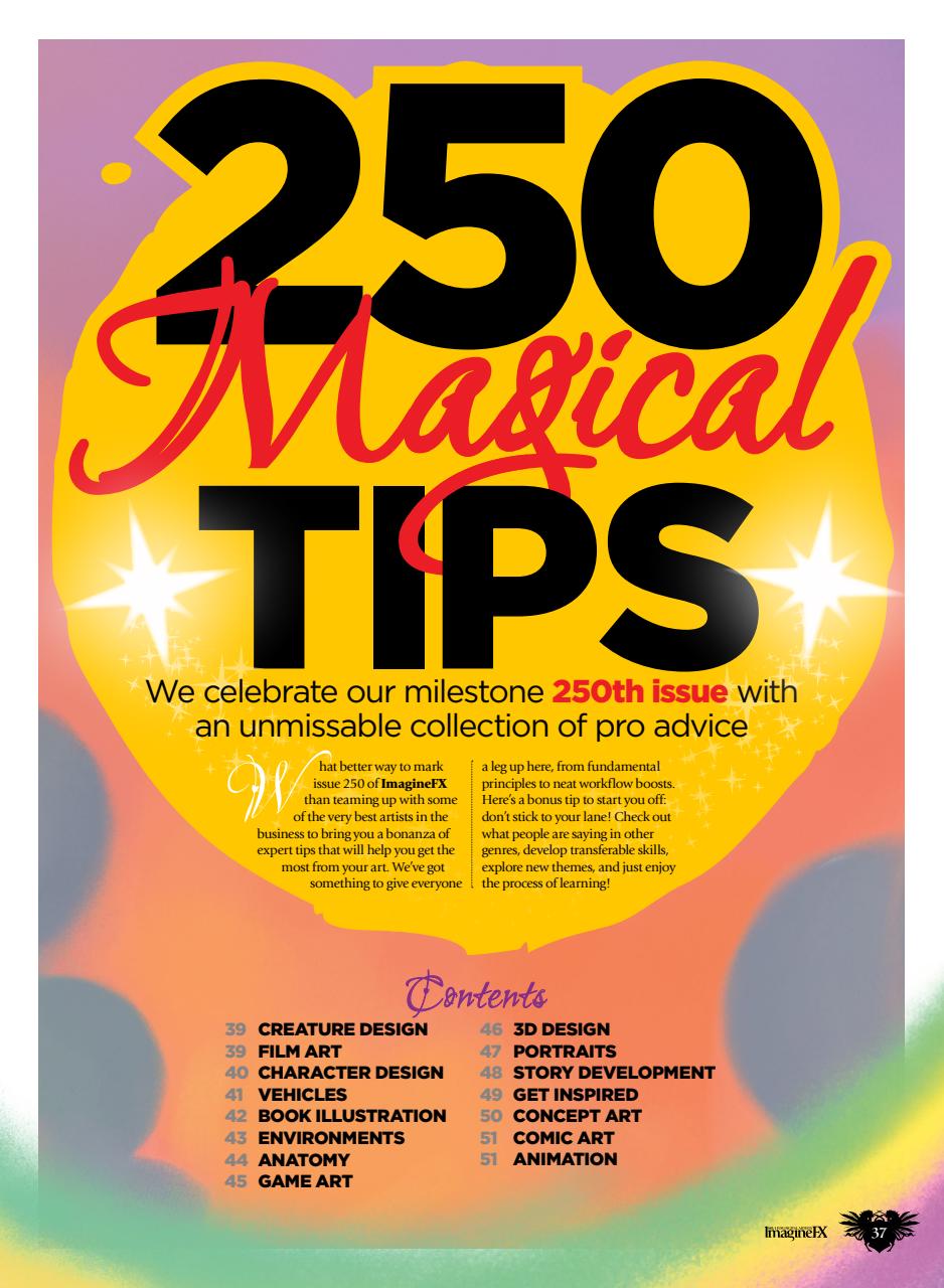 ImagineFX Preview Pages