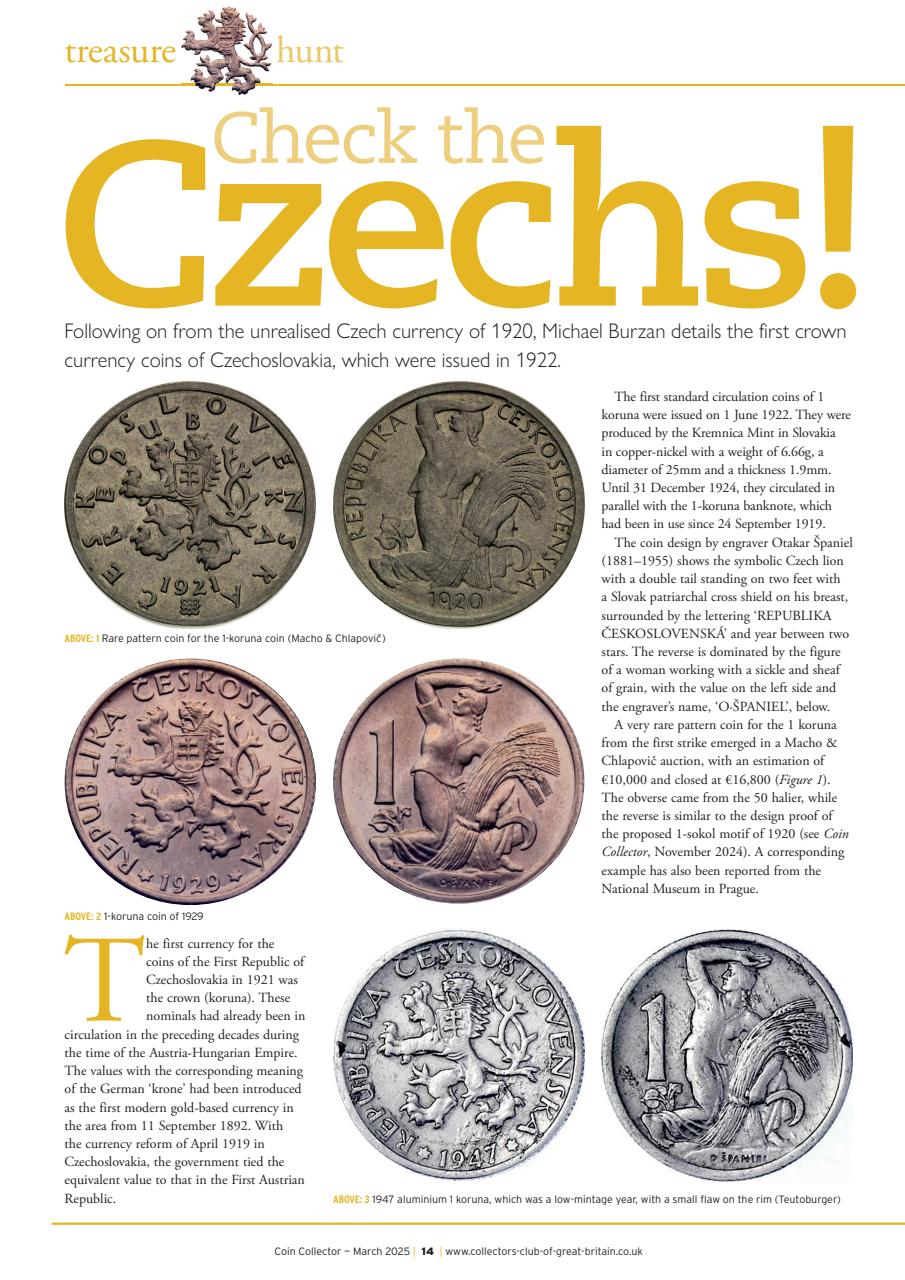 Coin Collector Preview Pages