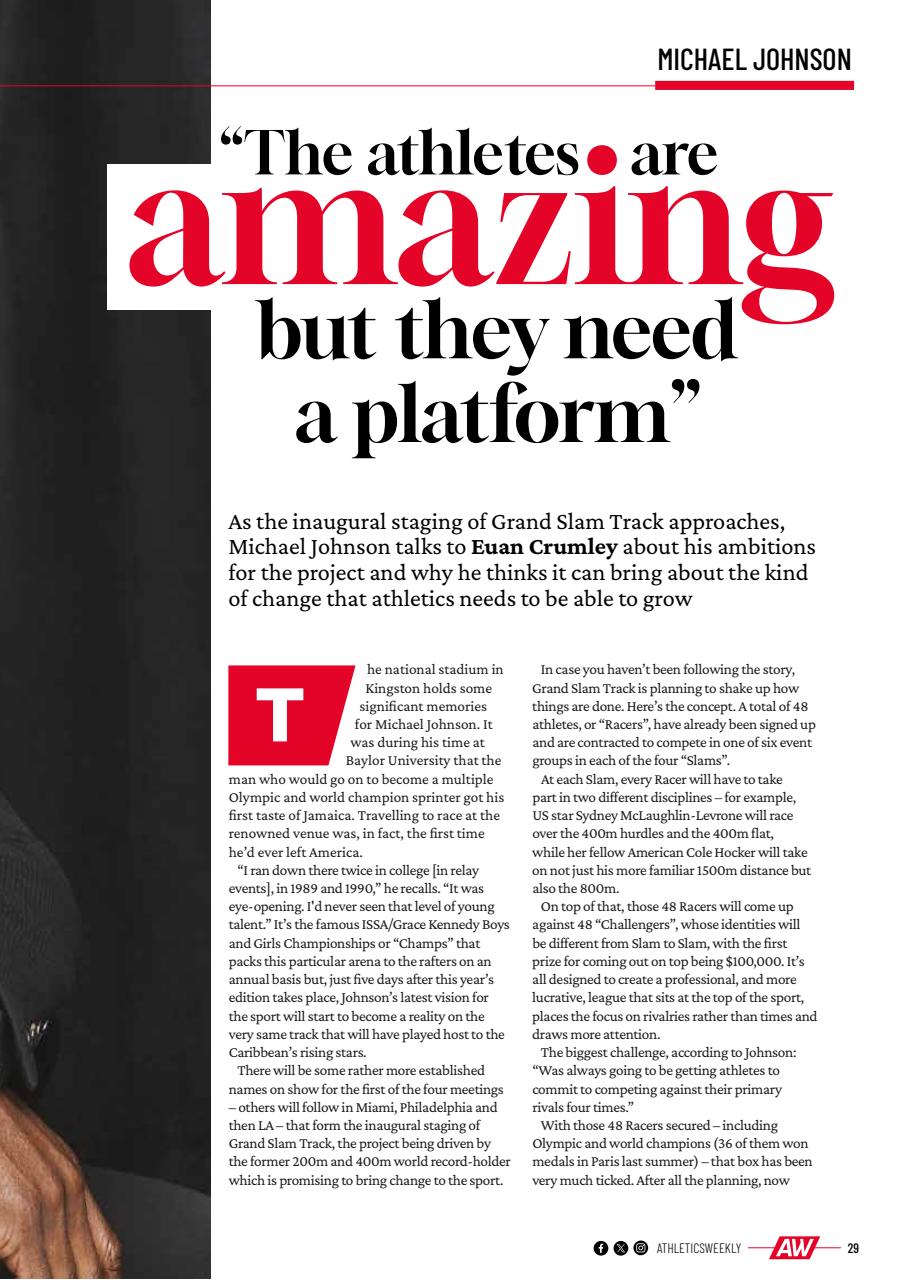 AW – Athletics Weekly Magazine Preview Pages
