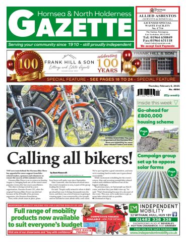 Hornsea Gazette February 6, 2025 issue Hornsea Gazette February 6, 2025