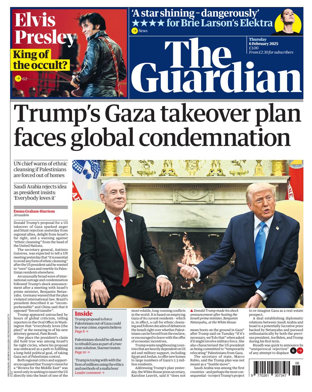 The Guardian Newspaper Preview Pages