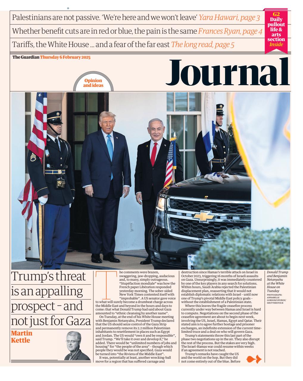 The Guardian Newspaper Preview Pages