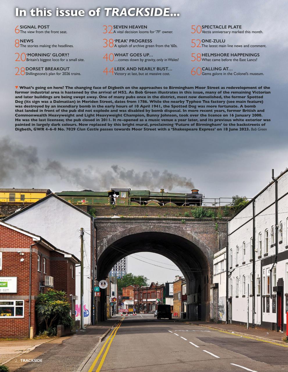 Trackside Preview Pages