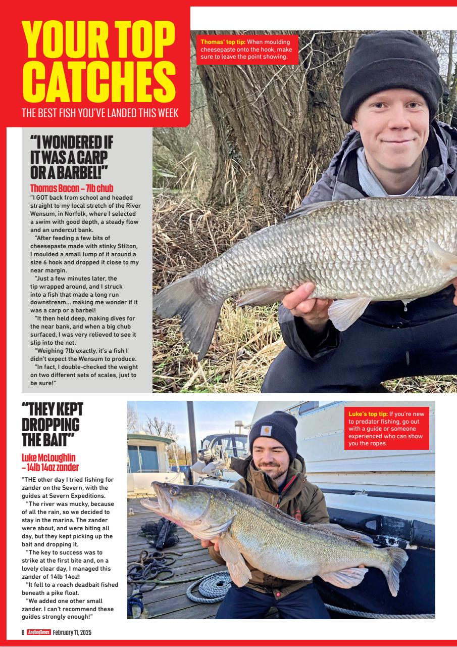 Angling Times Preview Pages