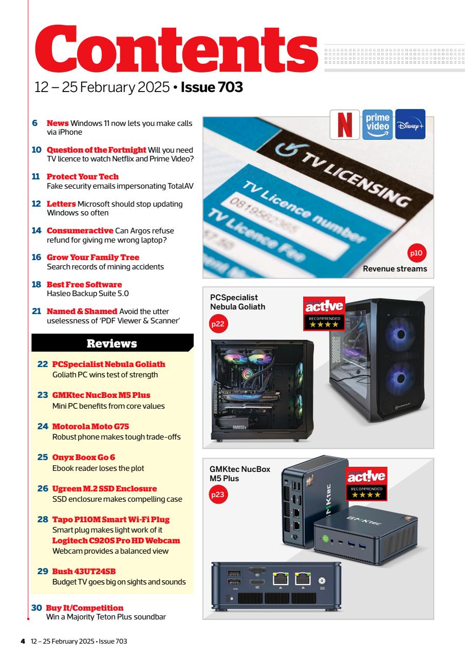 Computer Active Preview Pages