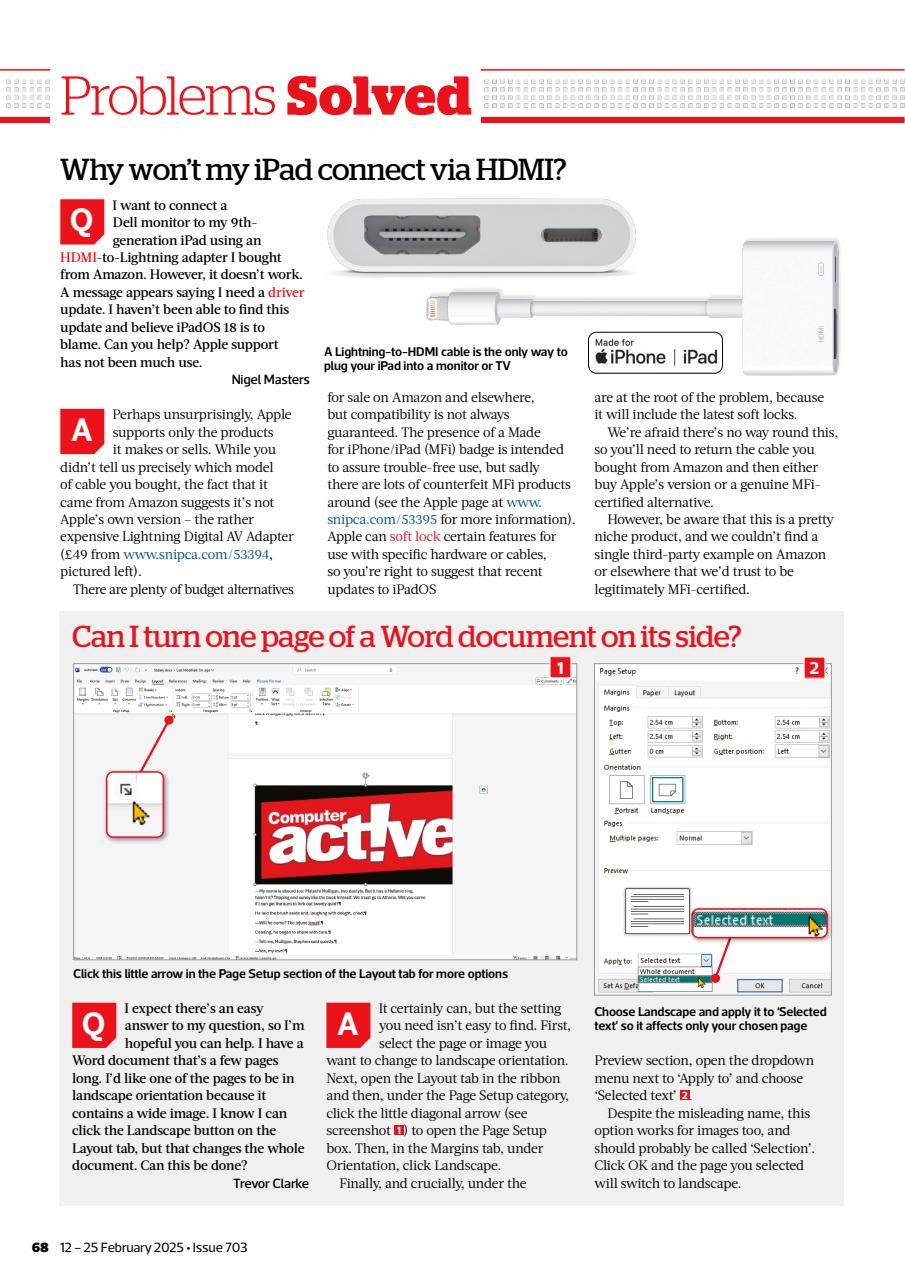 Computer Active Preview Pages
