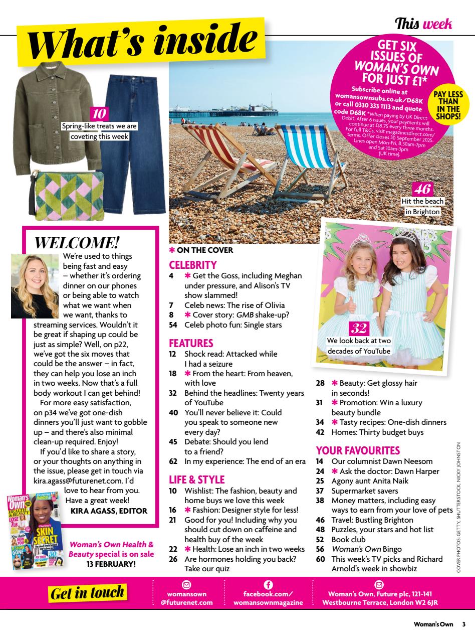 Woman's Own Preview Pages