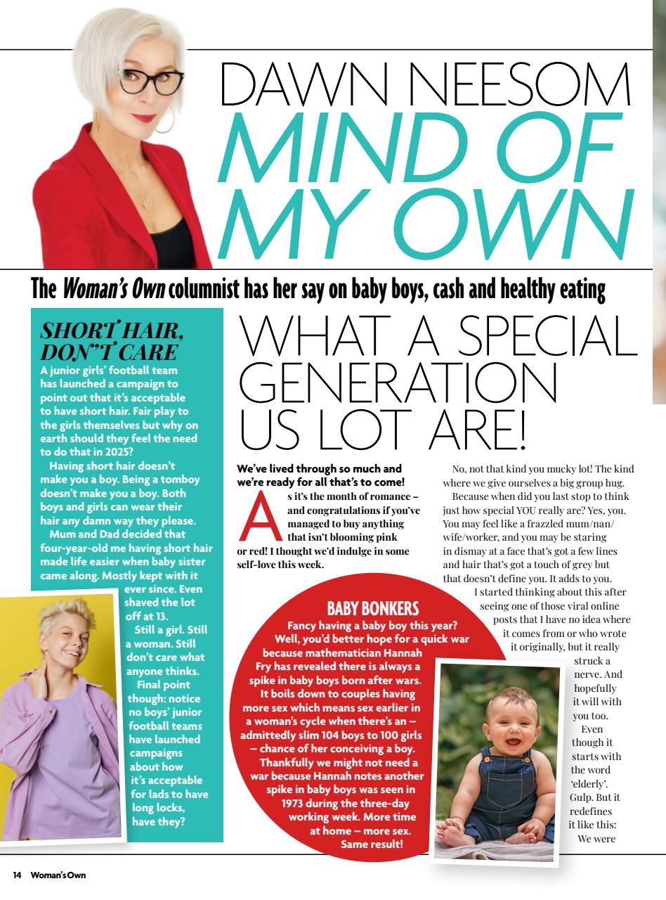 Woman's Own Preview Pages