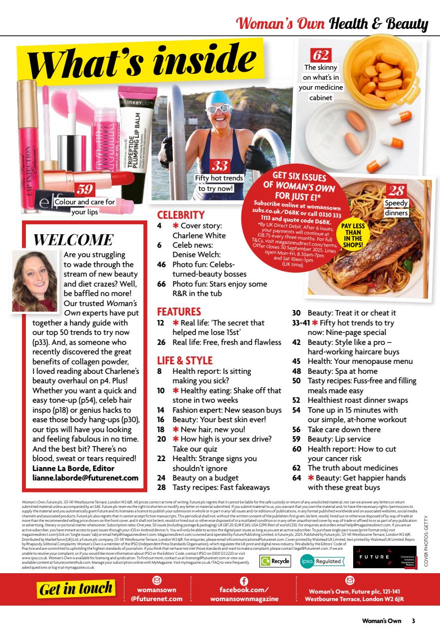 Woman's Own Lifestyle Special Preview Pages