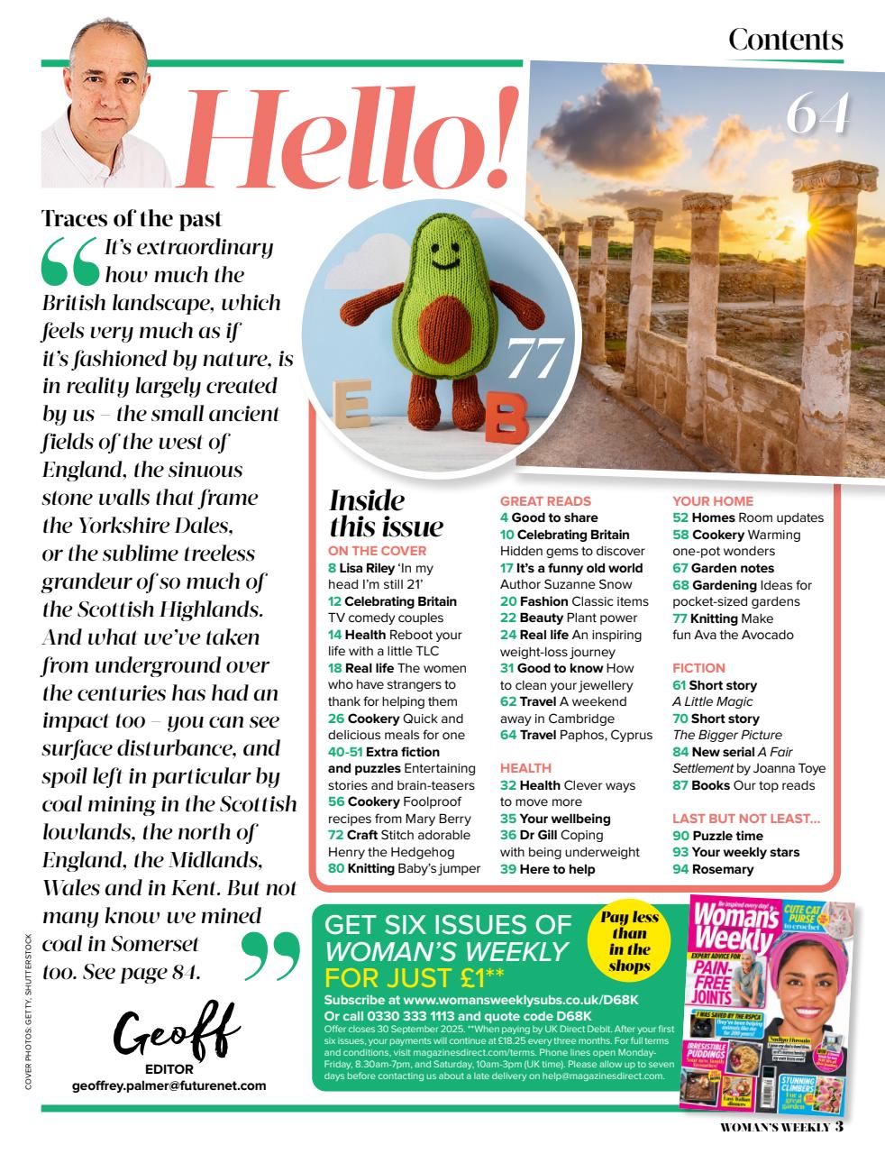 Woman's Weekly Preview Pages