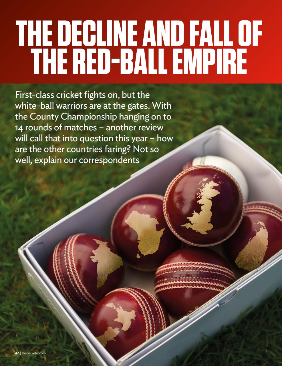 The Cricketer Magazine Preview Pages