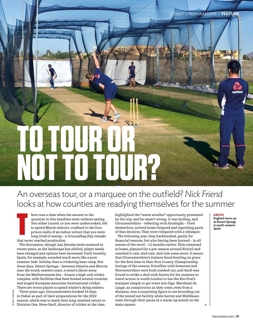 The Cricketer Magazine Preview Pages