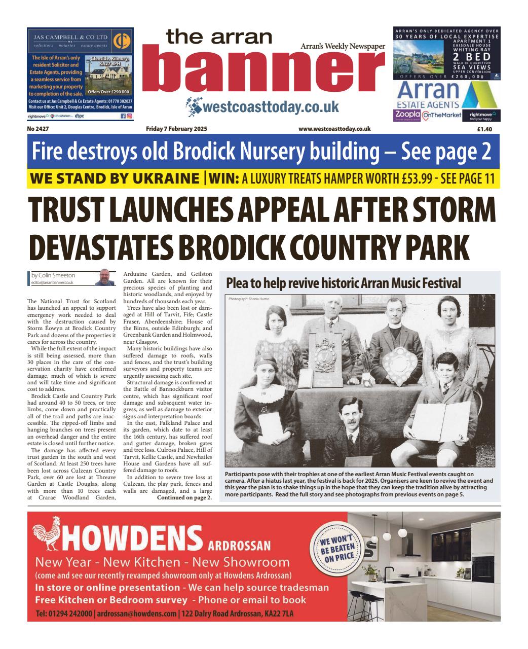 Arran Banner Preview Pages