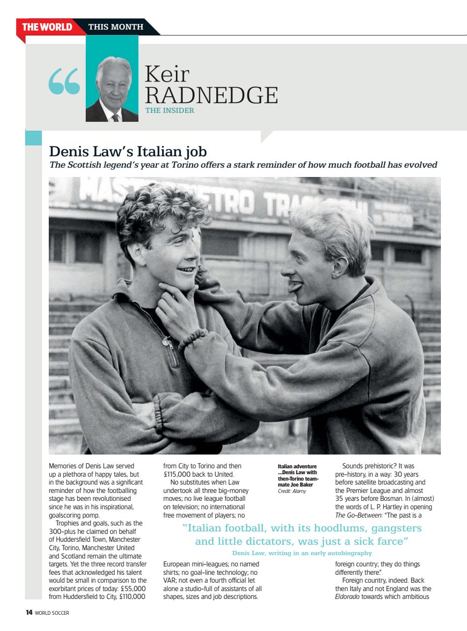 World Soccer Preview Pages