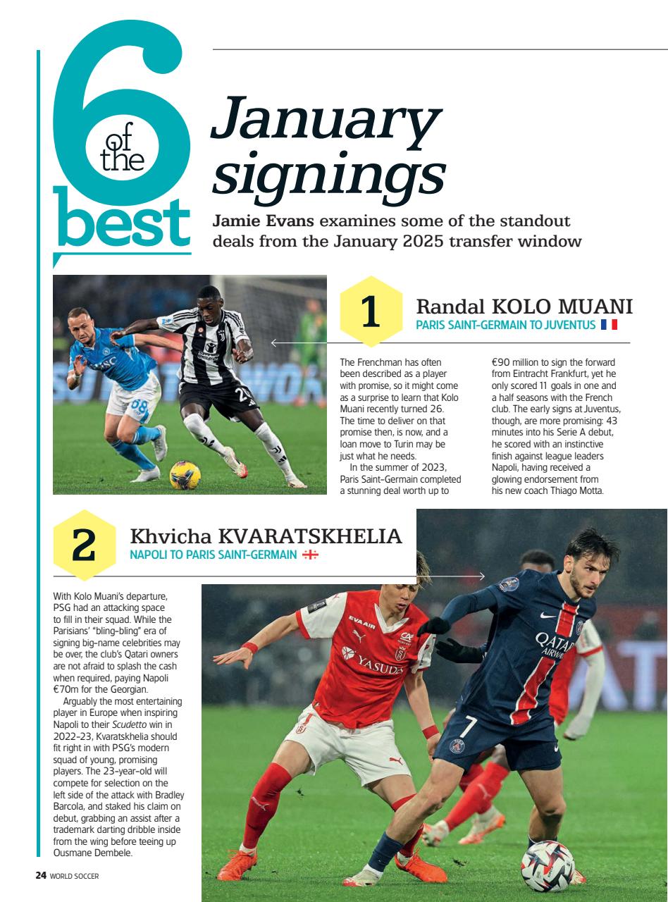 World Soccer Preview Pages