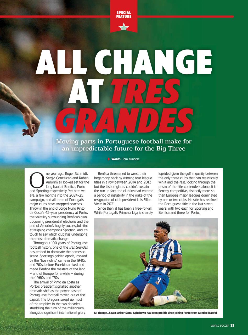 World Soccer Preview Pages