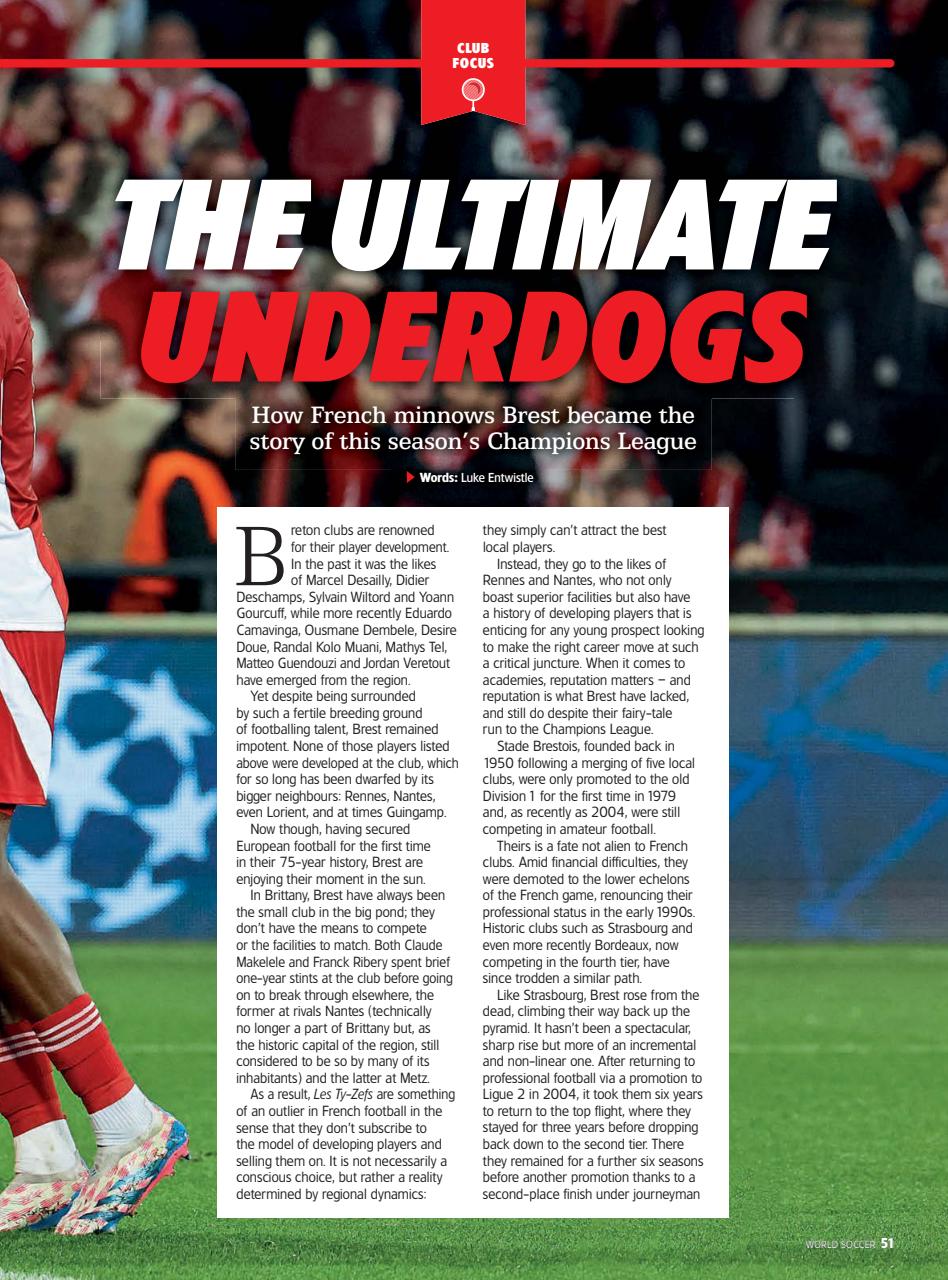 World Soccer Preview Pages