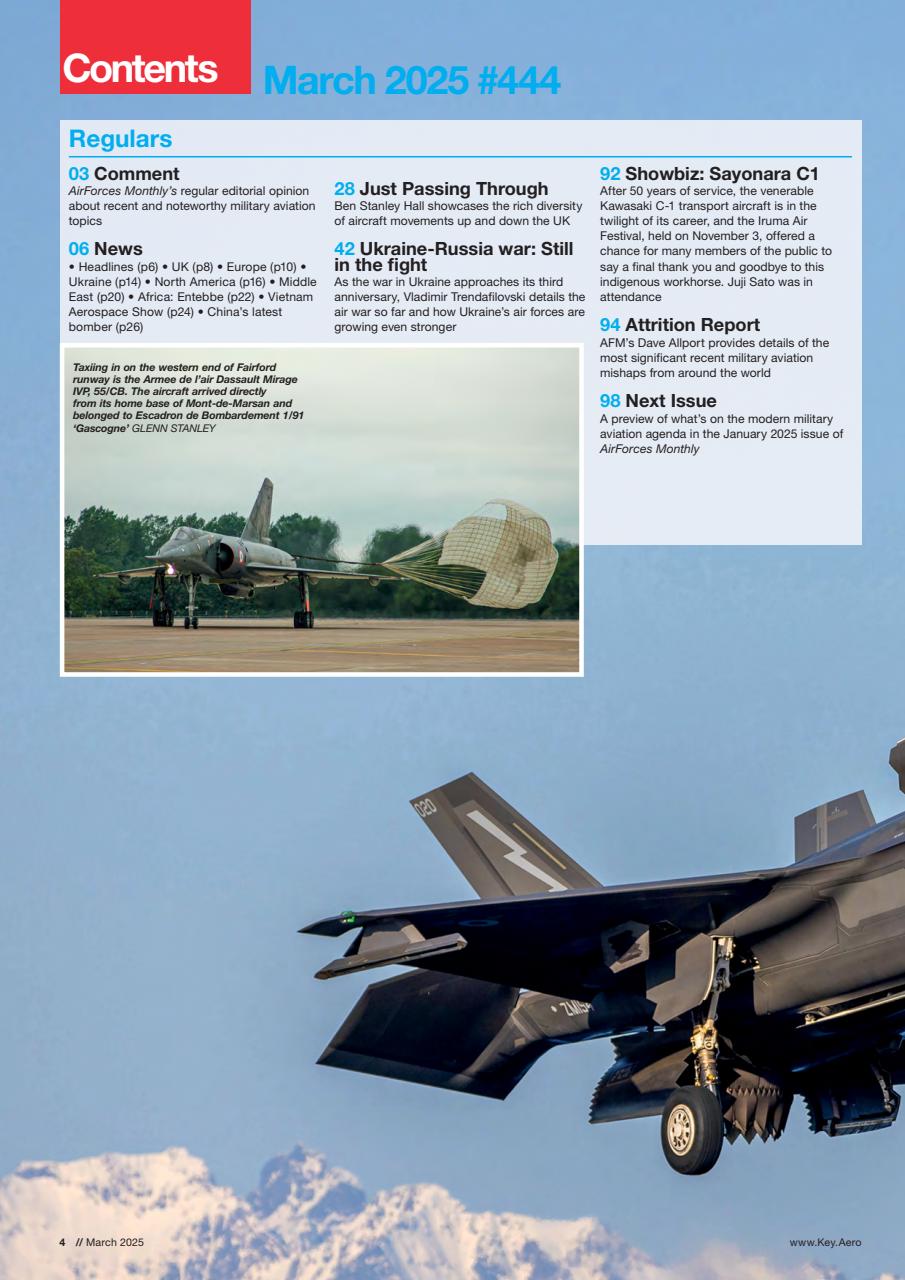 AirForces Monthly Preview Pages