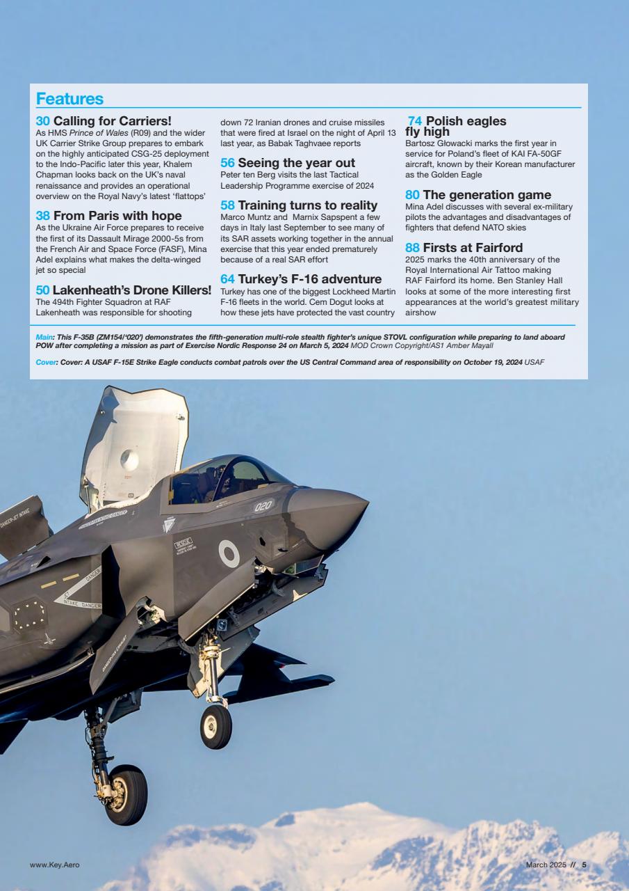 AirForces Monthly Preview Pages