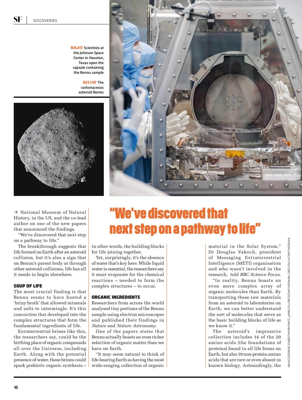 BBC Science Focus Magazine Preview Pages