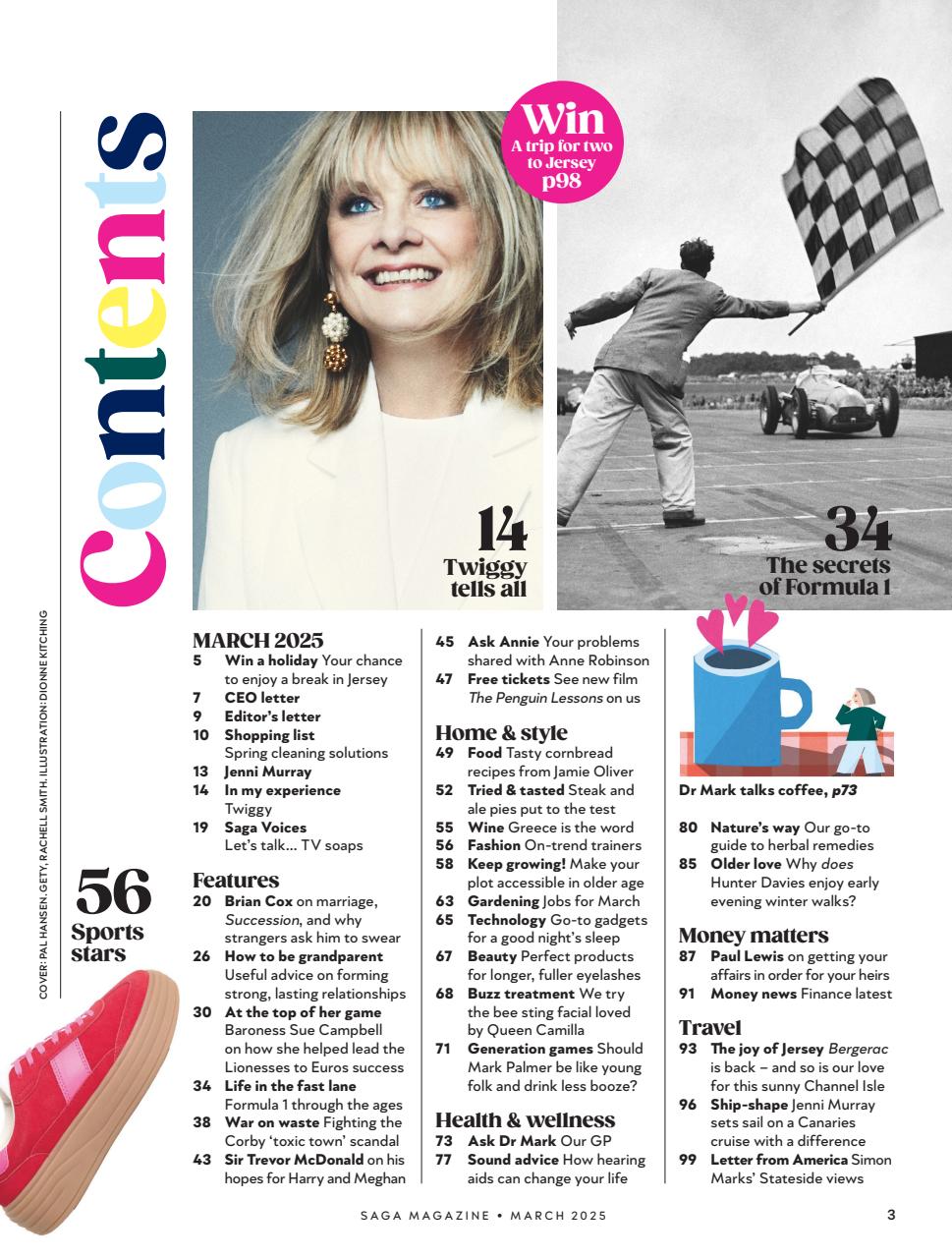 Saga Magazine Preview Pages