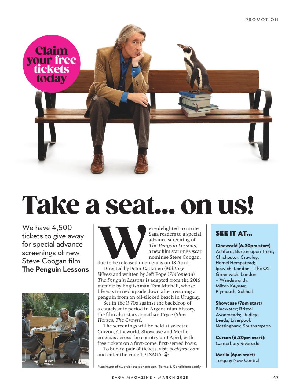 Saga Magazine Preview Pages