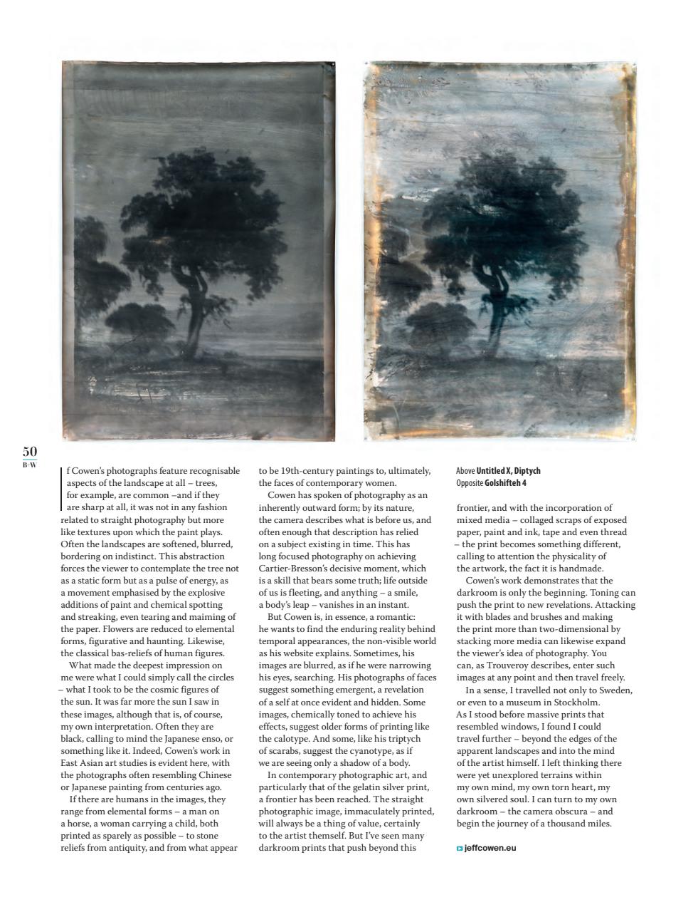 Black+White Photography Preview Pages