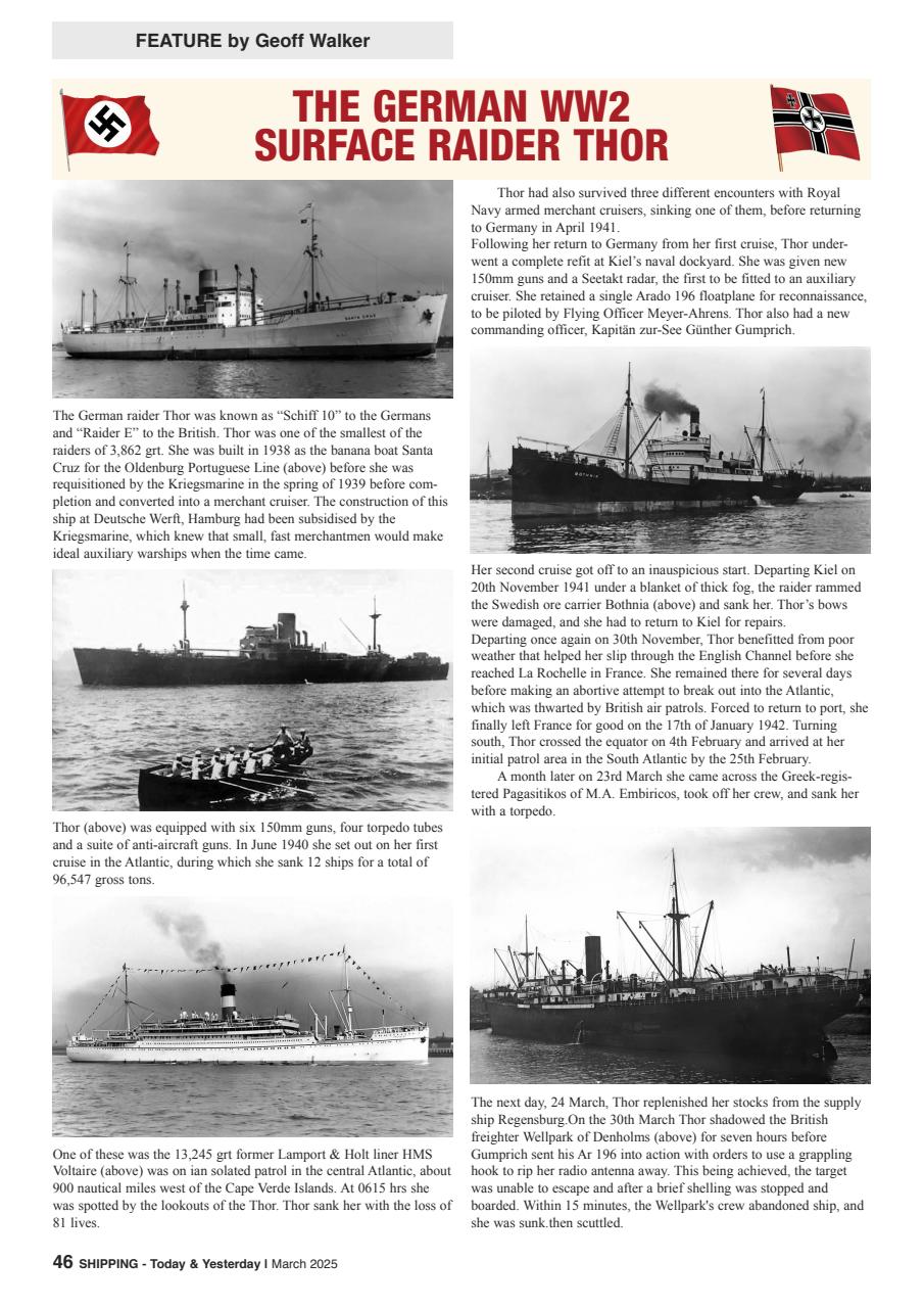 Shipping Today & Yesterday Preview Pages