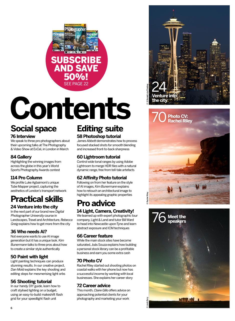 Digital Photographer Preview Pages