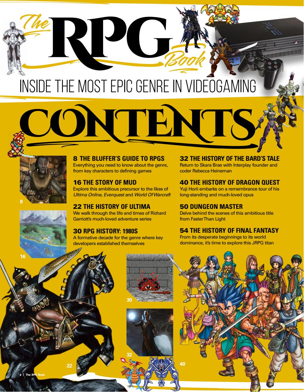 Gaming Bookazine Preview Pages