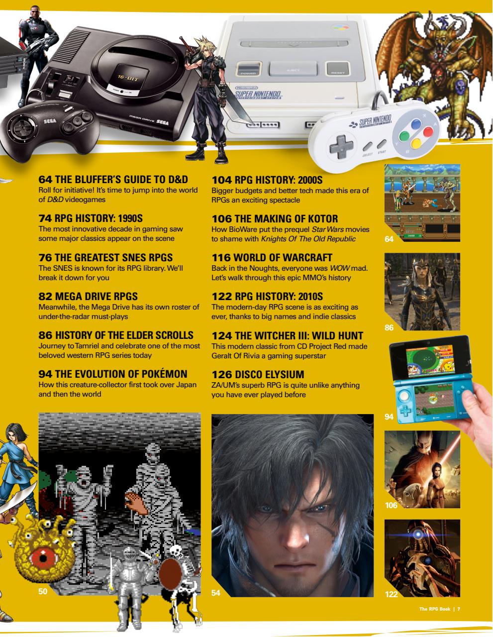 Gaming Bookazine Preview Pages