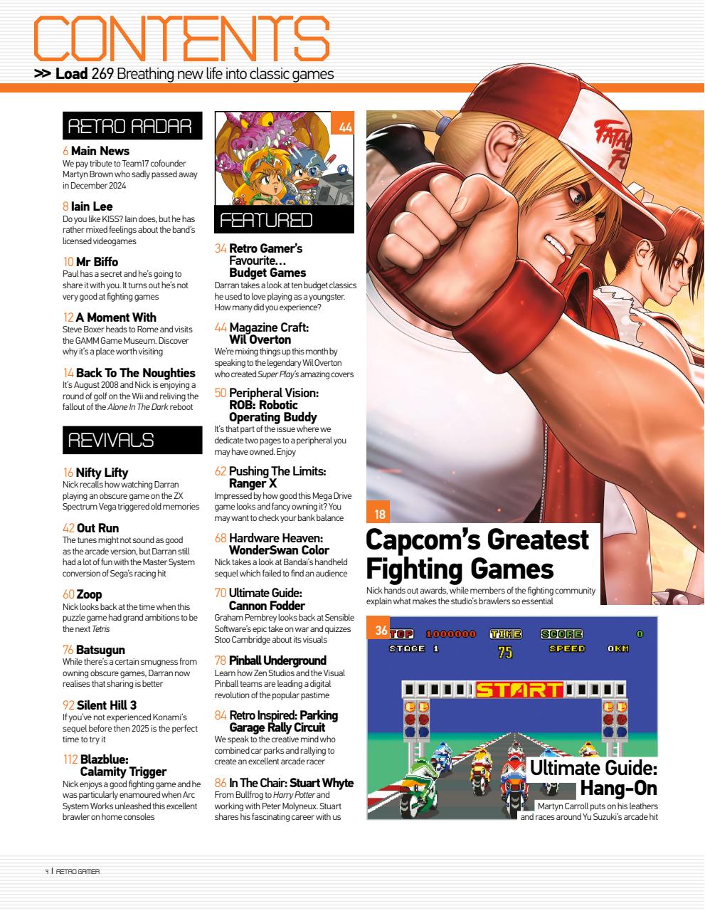 Retro Gamer Preview Pages