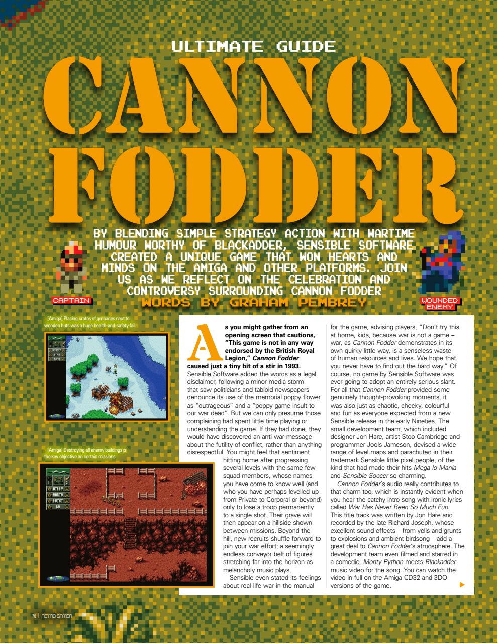 Retro Gamer Preview Pages
