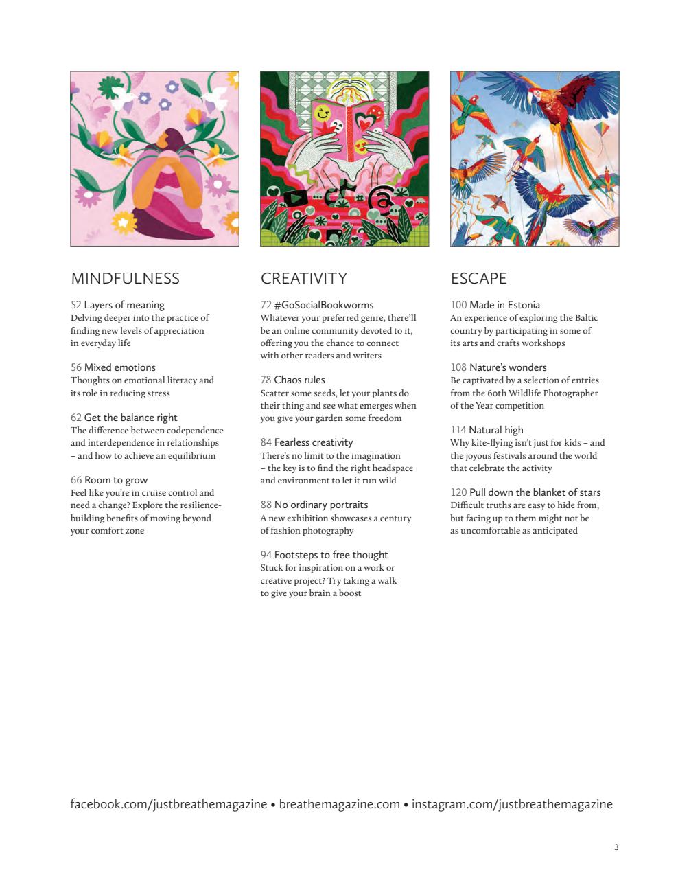 Breathe Preview Pages