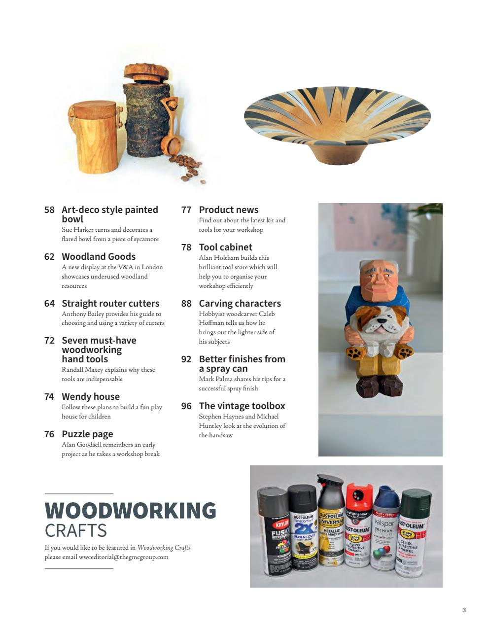 Woodworking Crafts Magazine Preview Pages