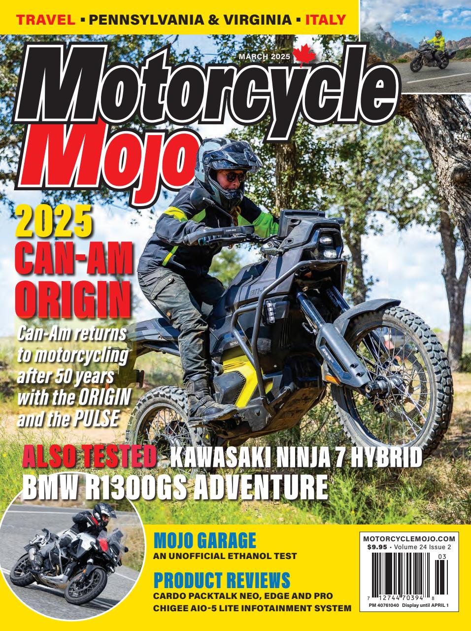Motorcycle Mojo Preview Pages