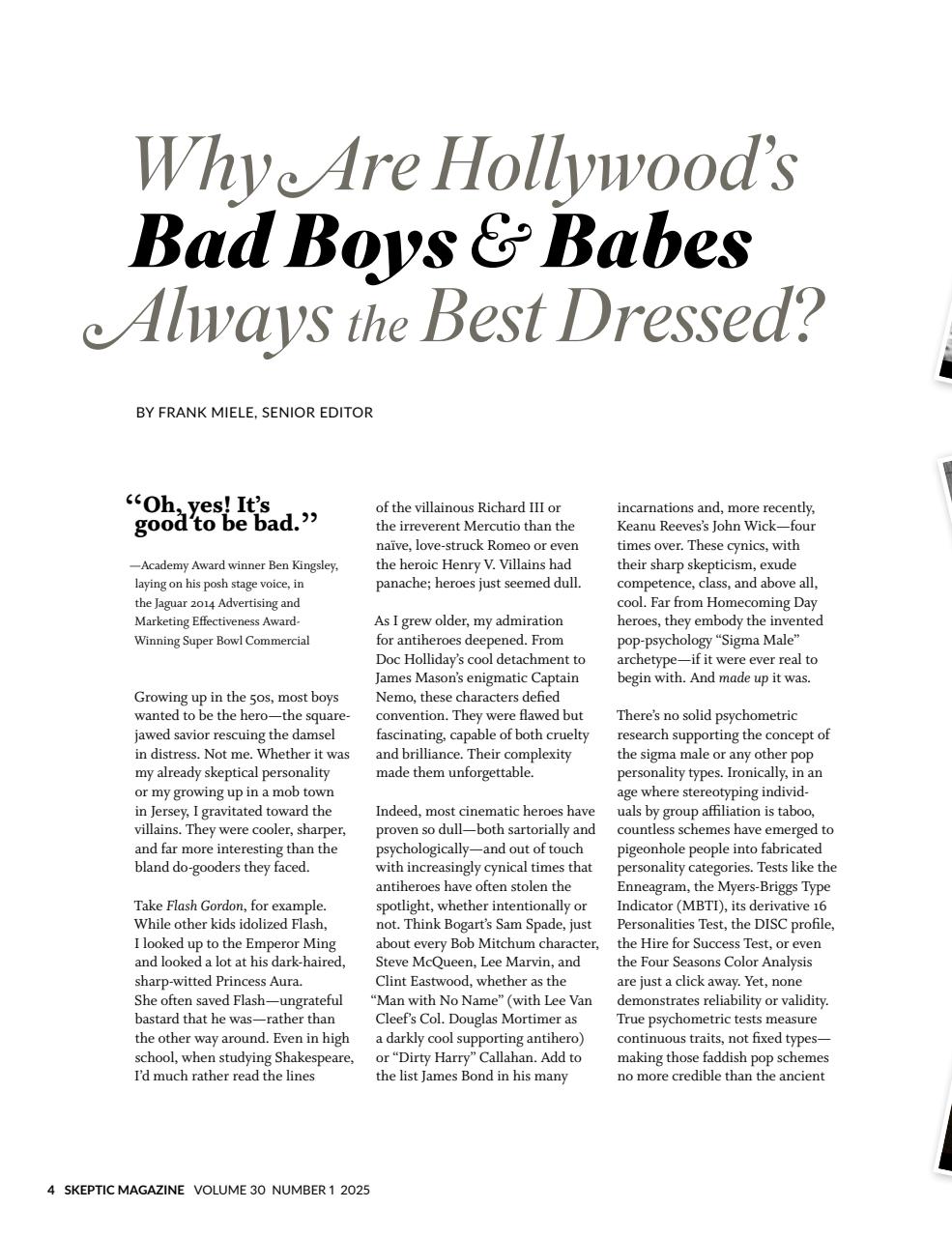 Skeptic Preview Pages